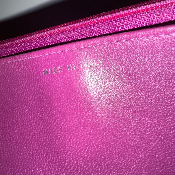 Chanel 2.55 Reissue WOC Burgundy Dark Red Leather Crossbody Bag Wallet on Chain - Picture 11 of 14